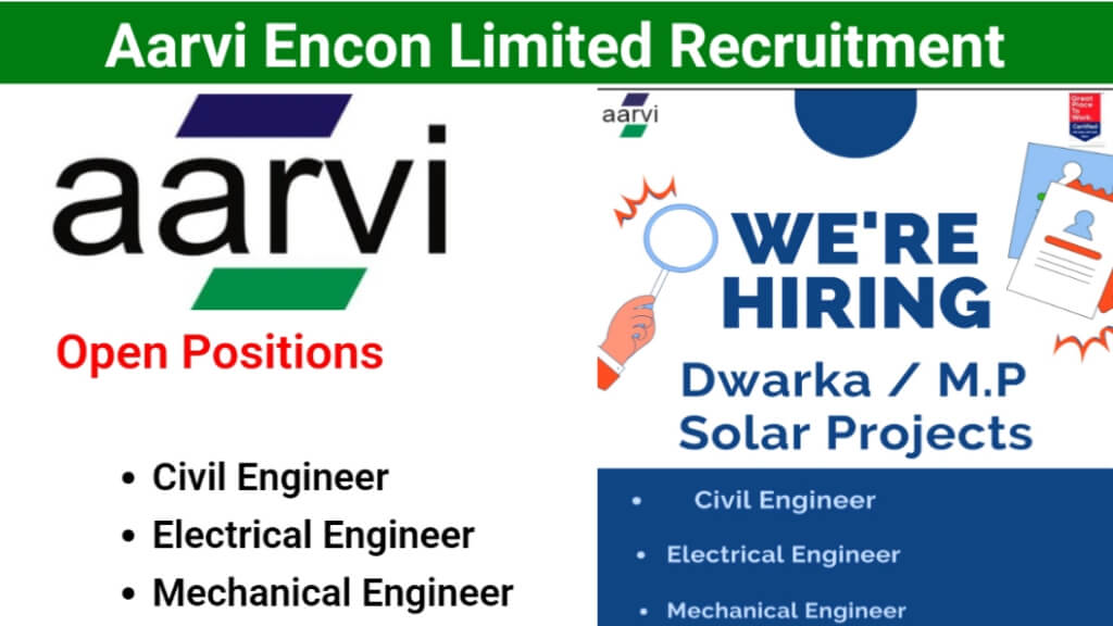 Aarvi Encon Limited Vacancy