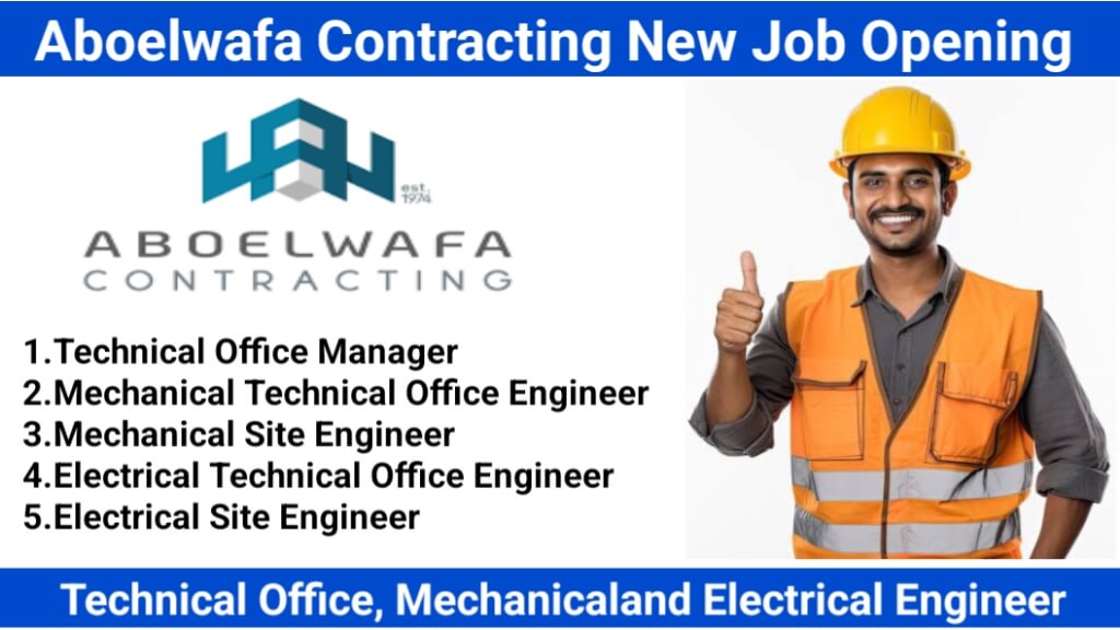 Aboelwafa Contracting New Job Opening