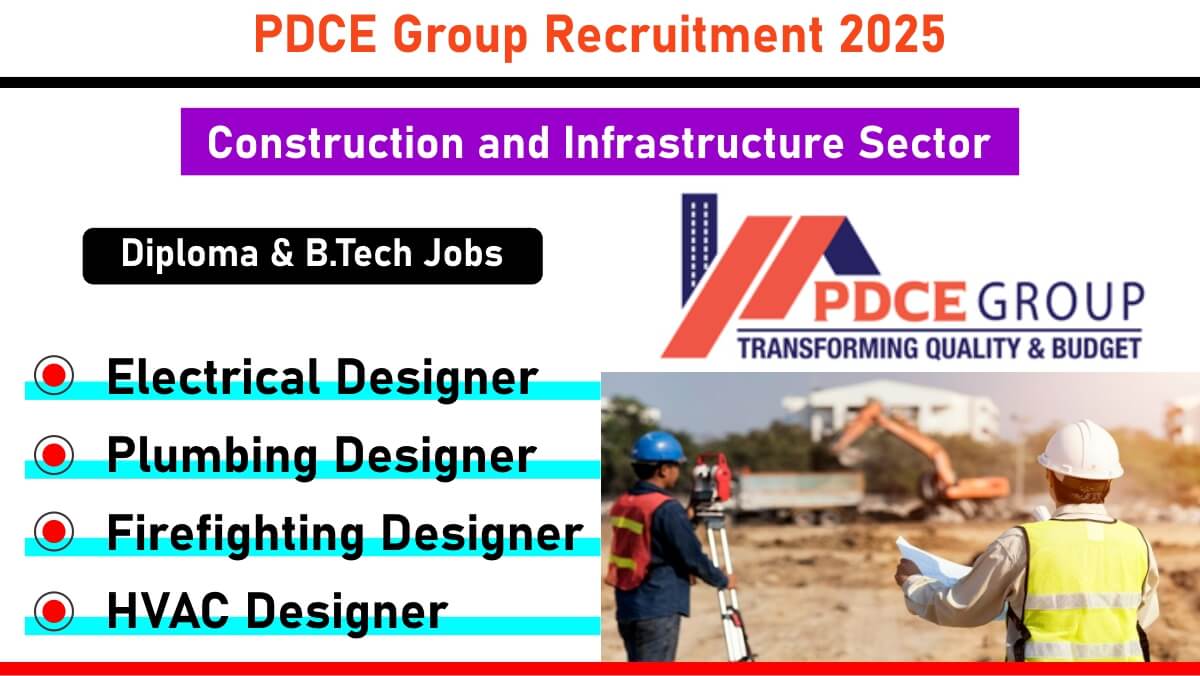 PDCE Group Recruitment 2025