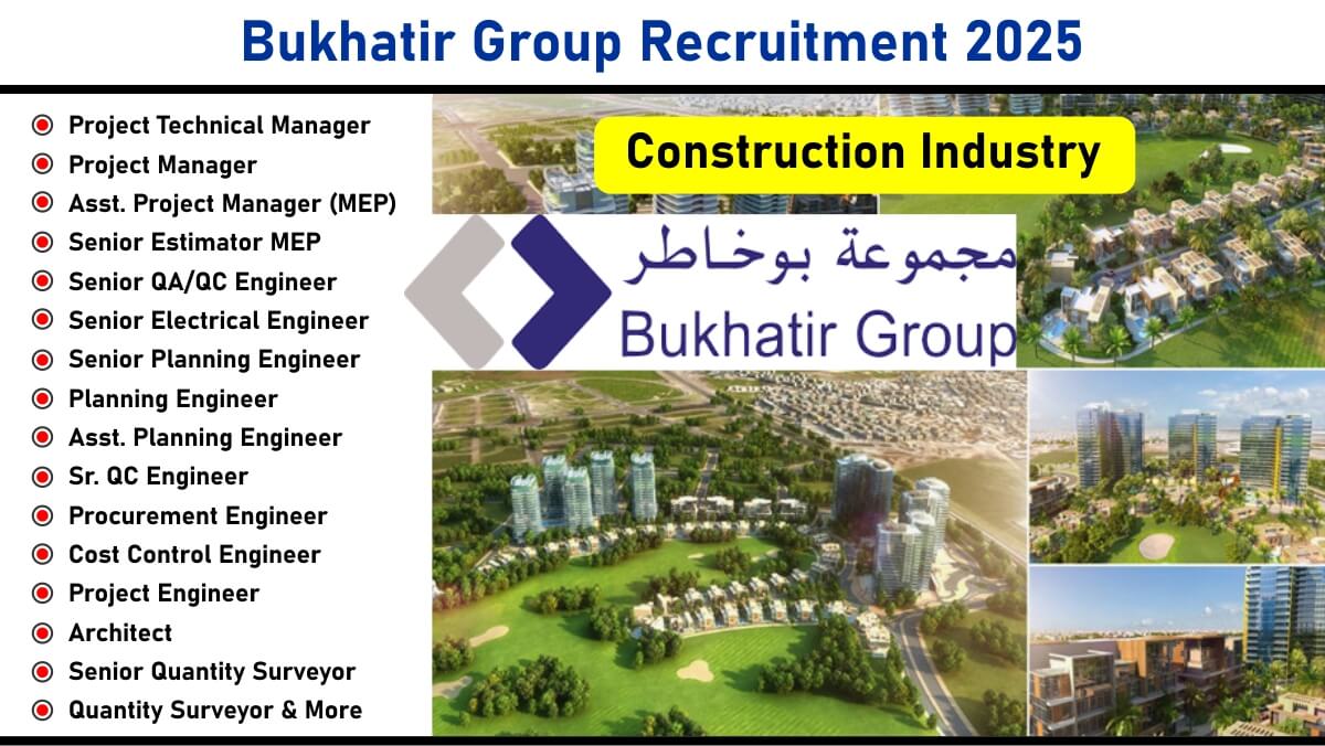 Bukhatir Group Recruitment 2025