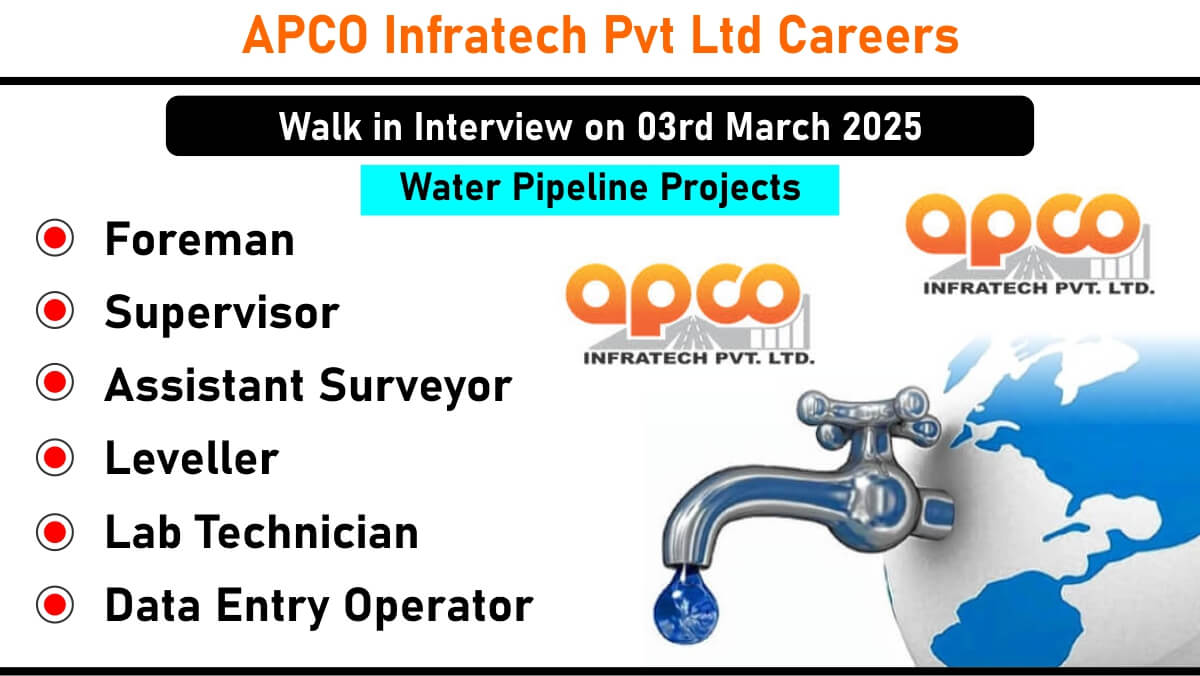 APCO Infratech Pvt Ltd Careers