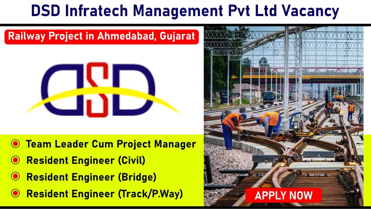 DSD Infratech Management Pvt Ltd Vacancy