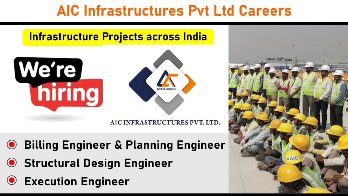 AIC Infrastructures Pvt Ltd Careers