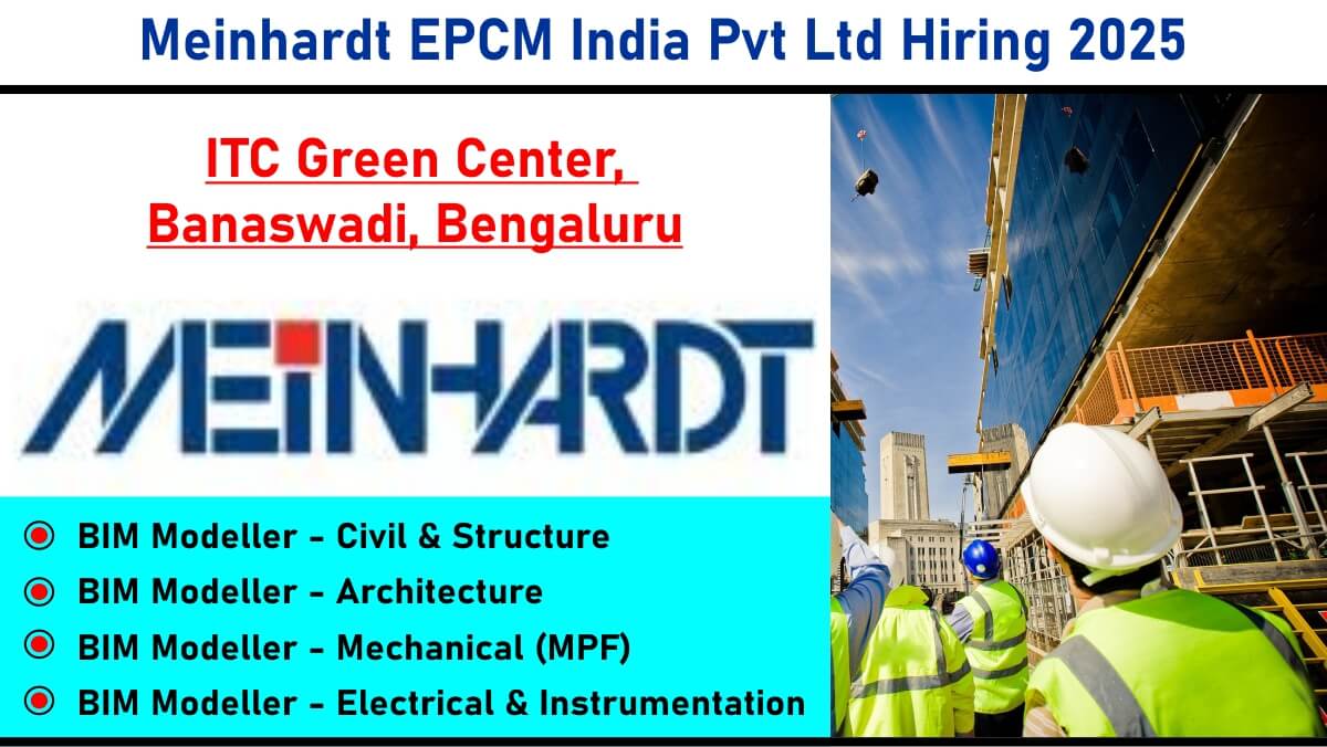 Meinhardt EPCM India Pvt Ltd Hiring 2025