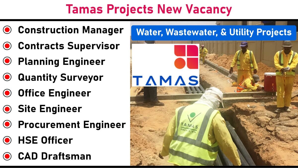 Tamas Projects New Vacancy