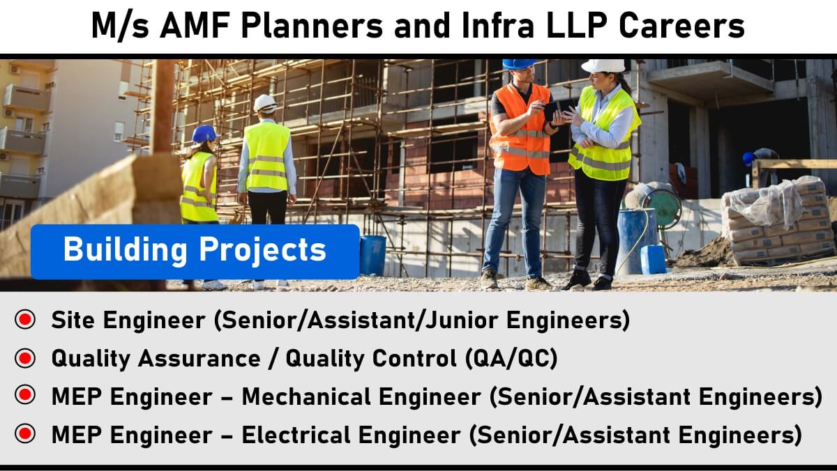 M/s AMF Planners and Infra LLP Careers