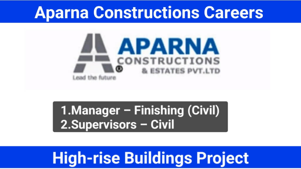 Aparna Constructions Recruitment