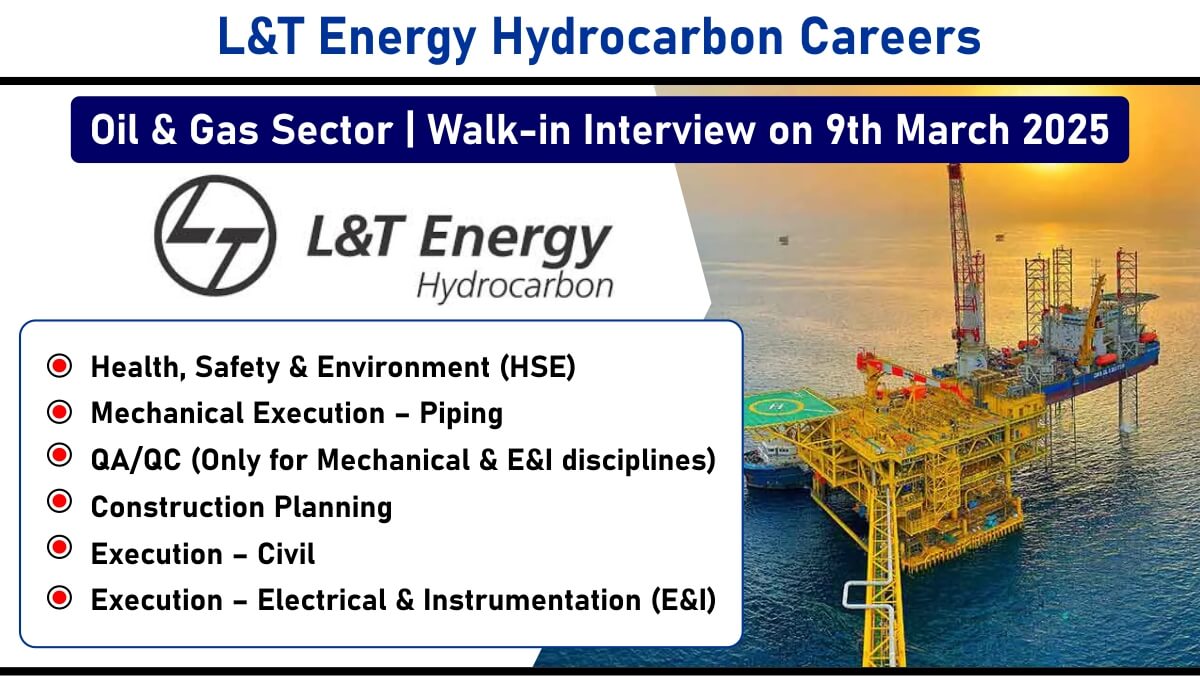 L&T Energy Hydrocarbon Careers