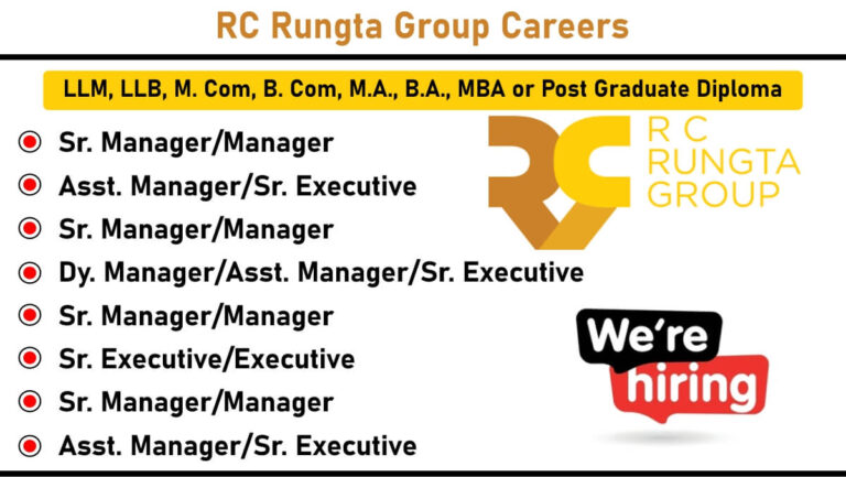 RC Rungta Group Careers