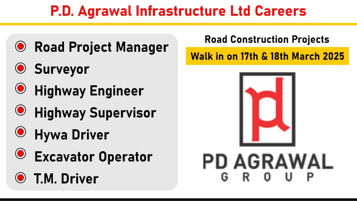 P.D. Agrawal Infrastructure Ltd Careers