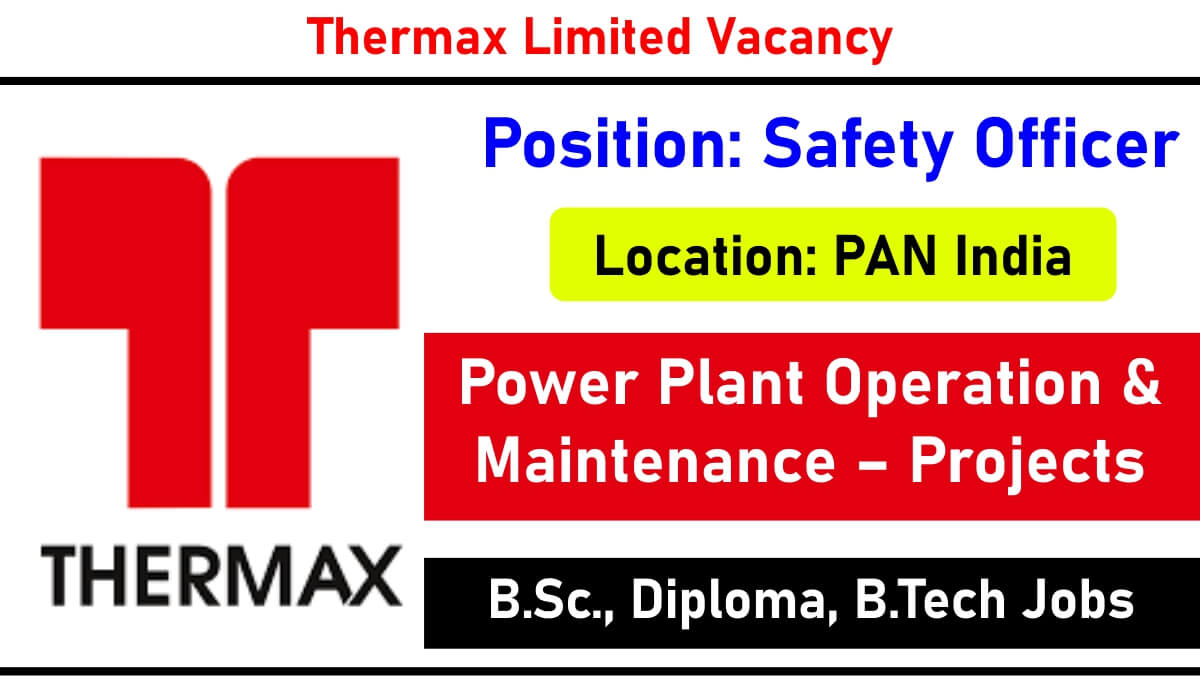 Thermax Limited Vacancy