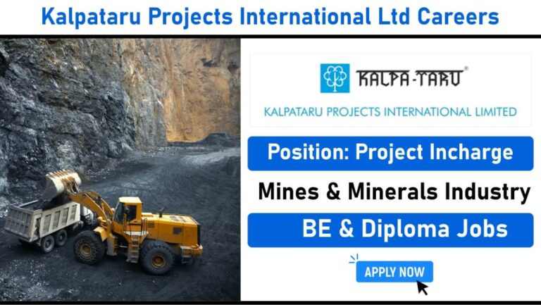 Kalpataru Projects International Ltd Careers