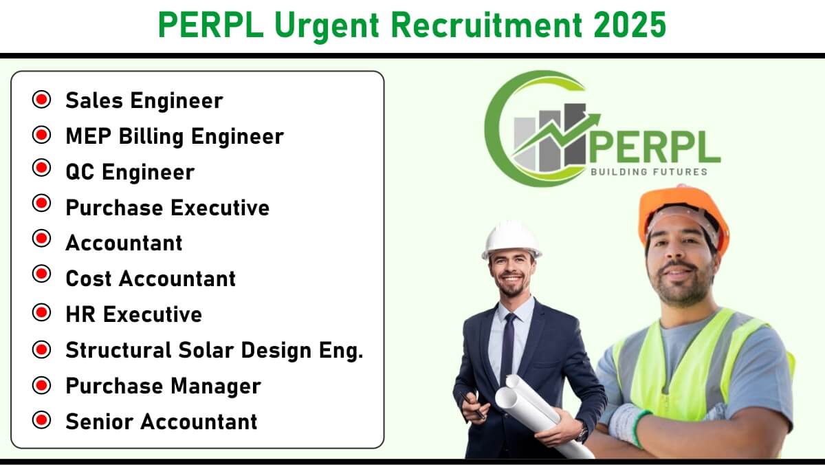 PERPL Urgent Recruitment 2025