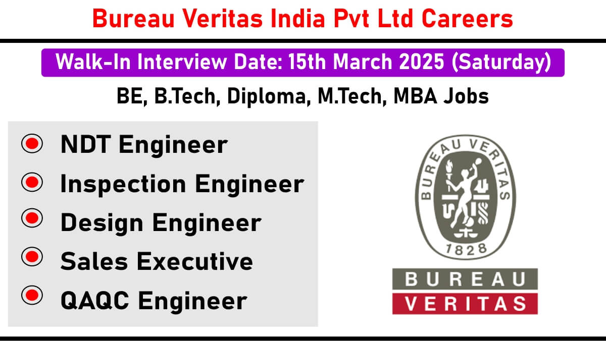 Bureau Veritas India Pvt Ltd Careers