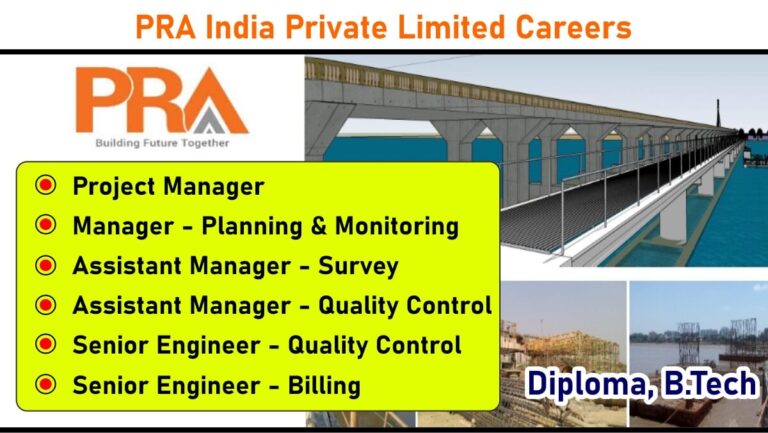 PRA India Private Limited Careers