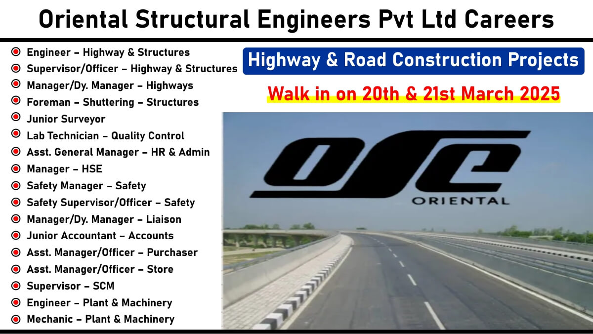 Oriental Structural Engineers Pvt Ltd Careers