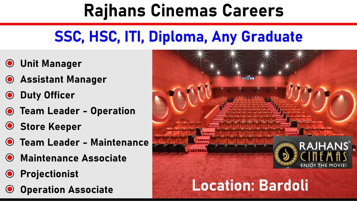 Rajhans Cinemas Careers