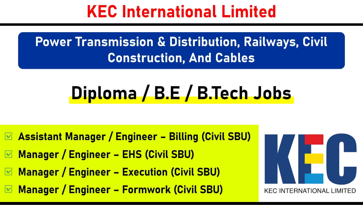 KEC International Limited Careers