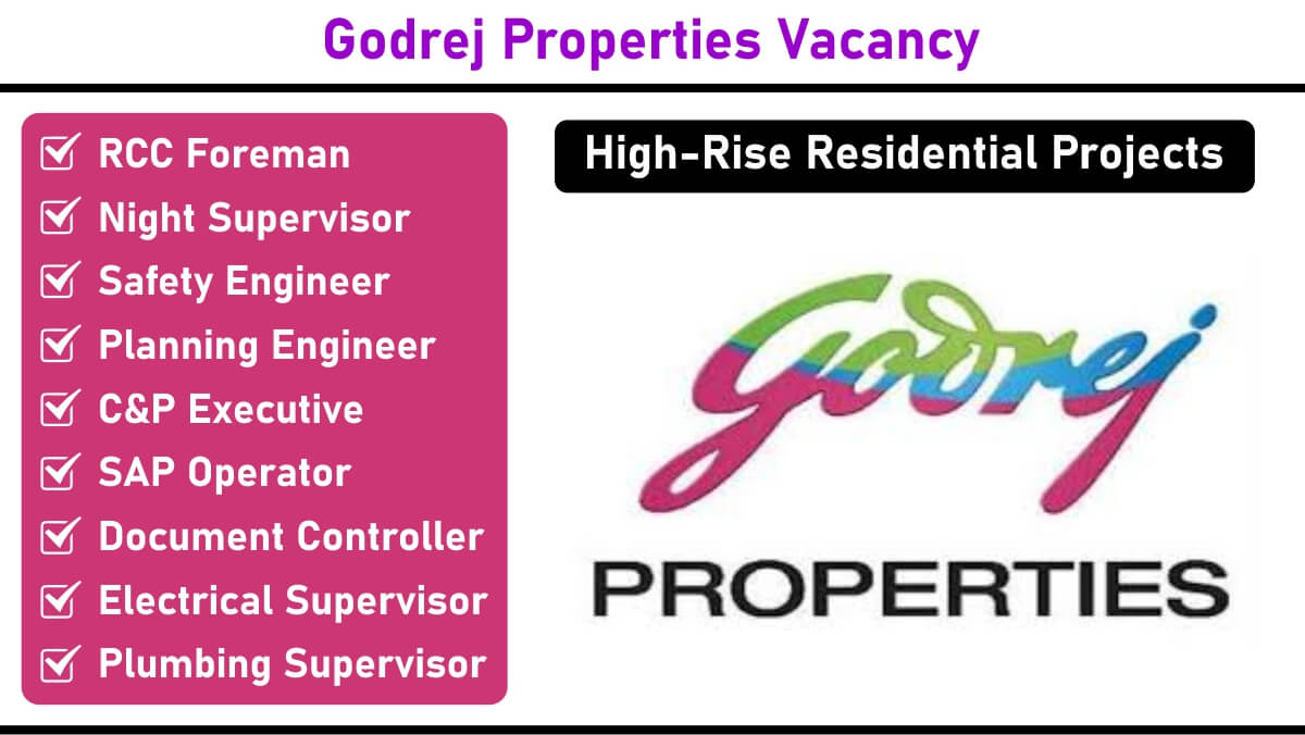 Godrej Properties Vacancy