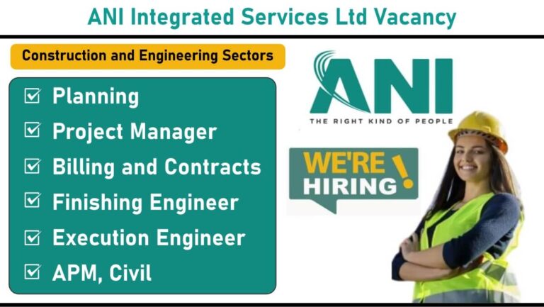 Hiring at Navbharat Infraventure Pvt Ltd
