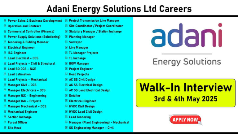 J.Kumar Infraprojects Ltd Hiring