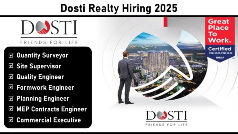 Sonai Infrastructure Pvt Ltd Hiring 2025