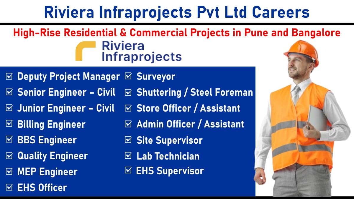 Riviera Infraprojects Pvt Ltd Careers