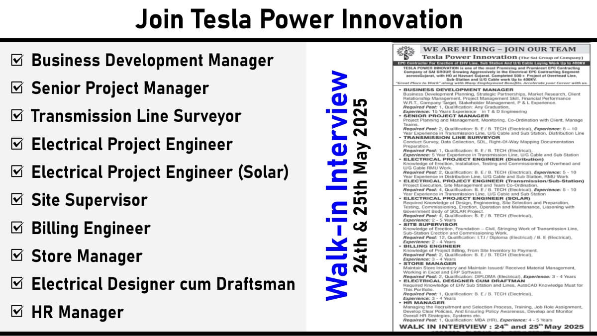 Join Tesla Power Innovation