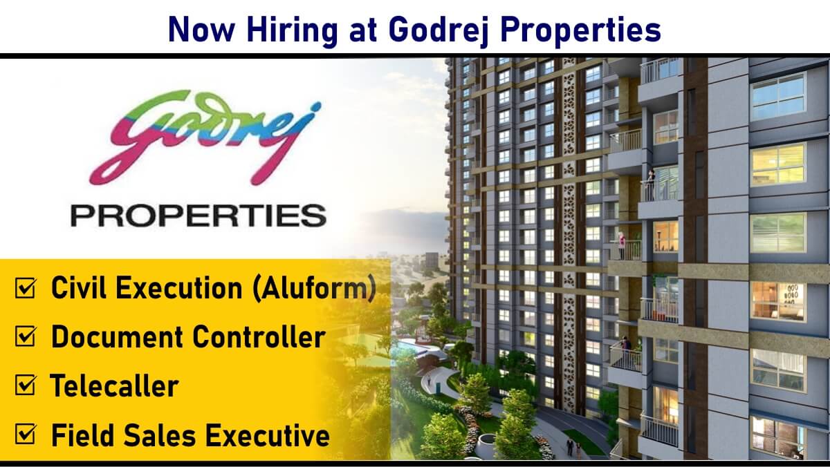 Now Hiring at Godrej Properties