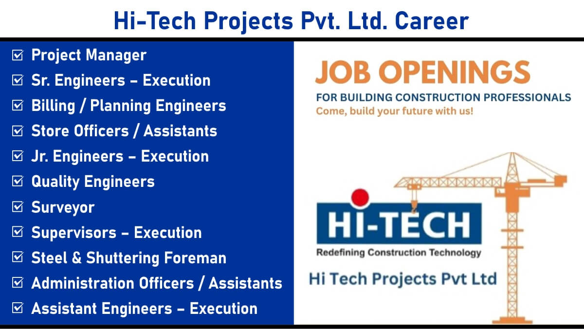 Hi-Tech Projects Pvt. Ltd. Career