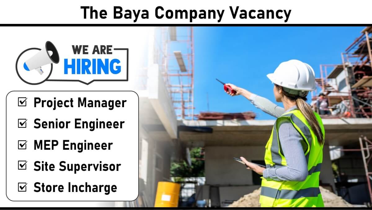 The Baya Company Vacancy