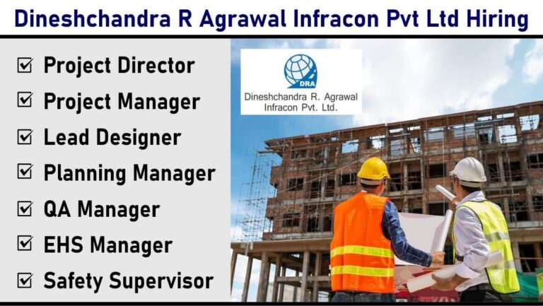 Patel Infrastructure Limited Vacancy