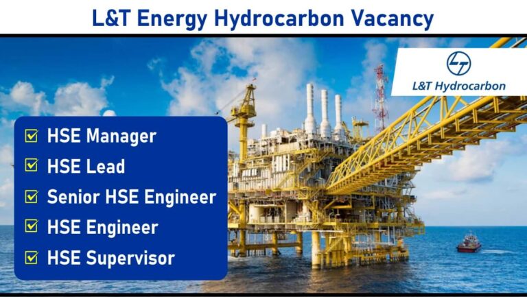 Patel Infrastructure Limited Vacancy
