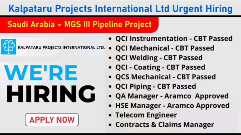 AMR India Limited Hiring