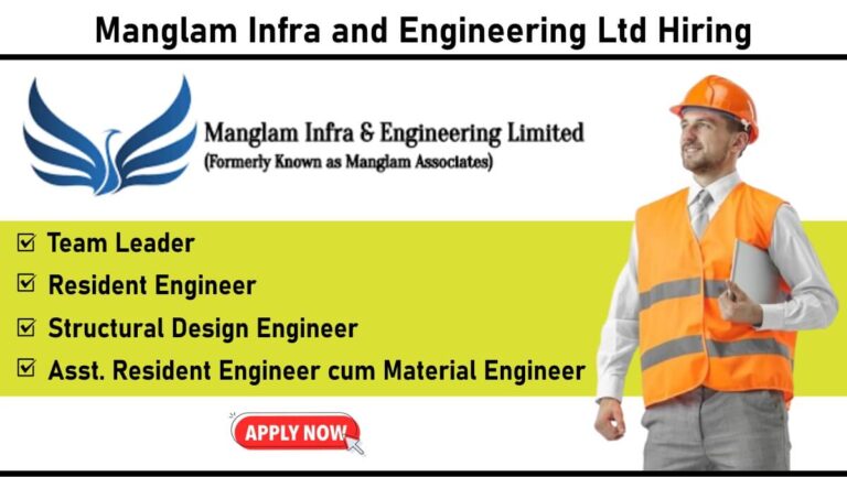 AMR India Limited Hiring