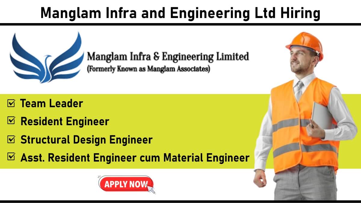 Manglam Infra and Engineering Ltd Hiring