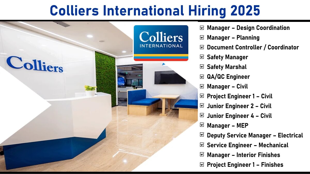 Colliers International Hiring 2025