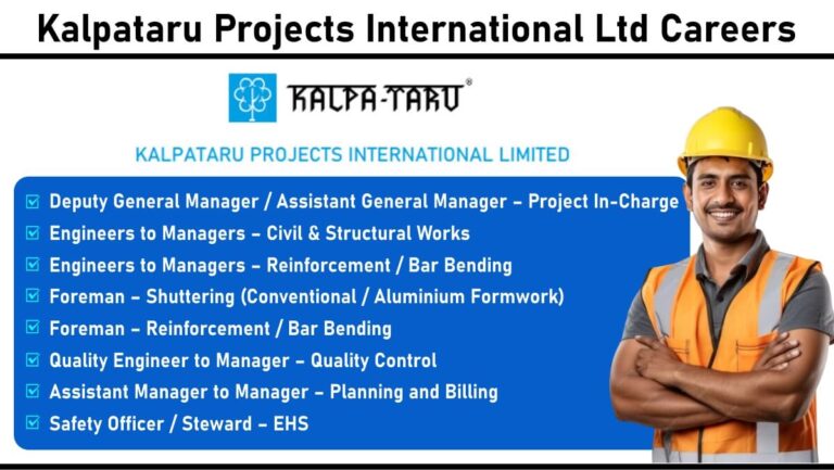 Kalpataru Projects International Ltd Careers