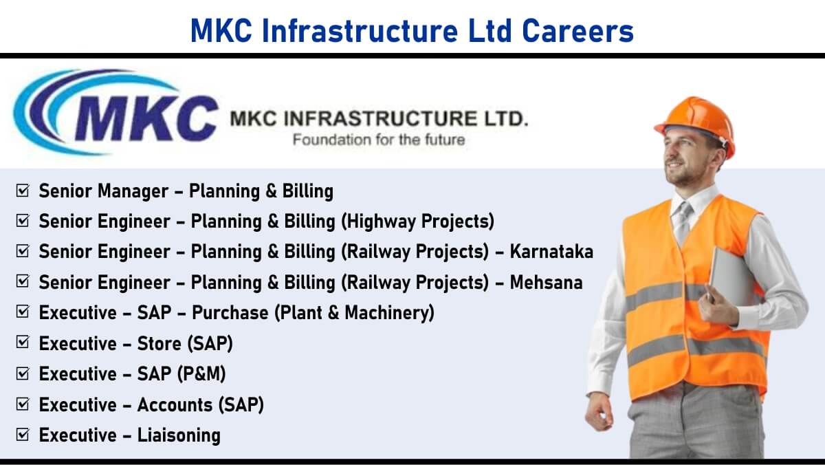 MKC Infrastructure Ltd Careers
