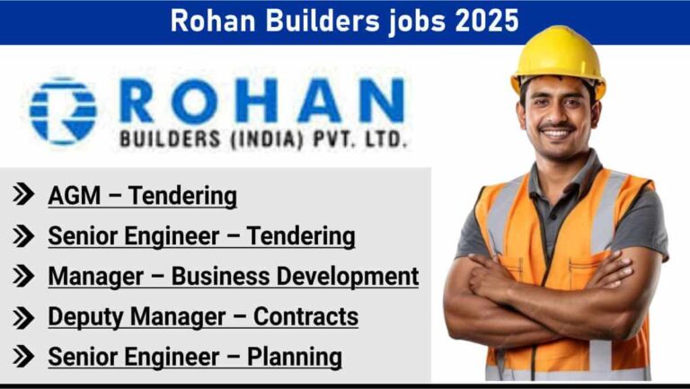 Rohan Builders jobs 2025
