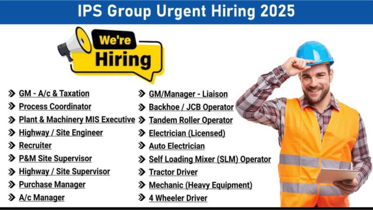 LC Infra Projects Recruitment
