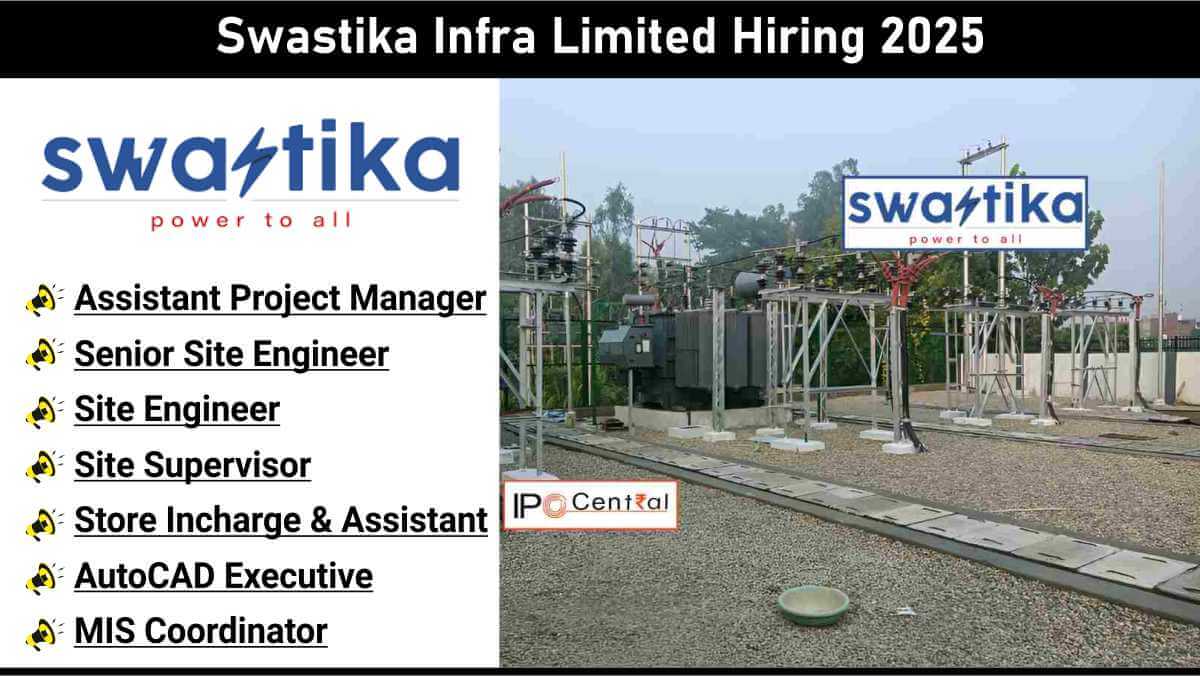 Swastika Infra Limited Hiring 2025