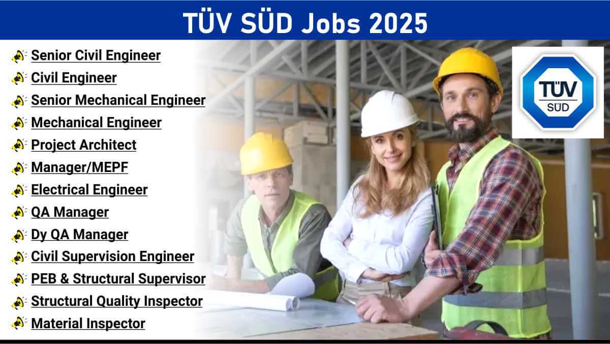 TÜV SÜD Jobs 2025