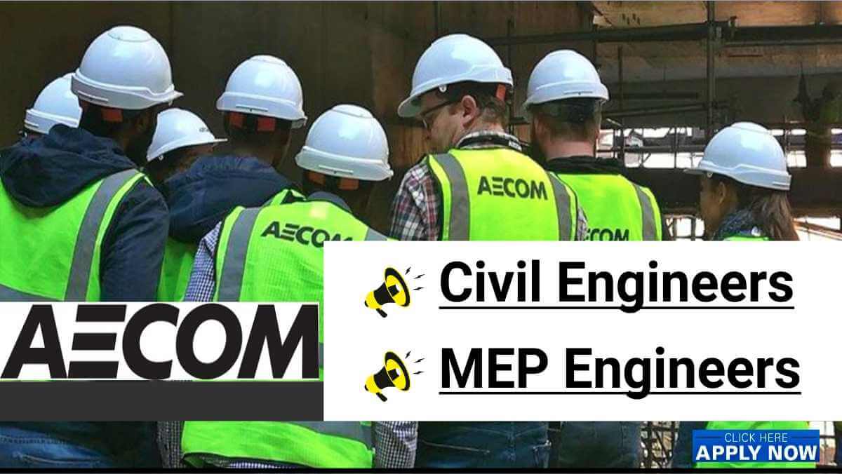 AECOM Hiring 2025 | Civil & MEP Engineers NBCC Amrapali Project Noida