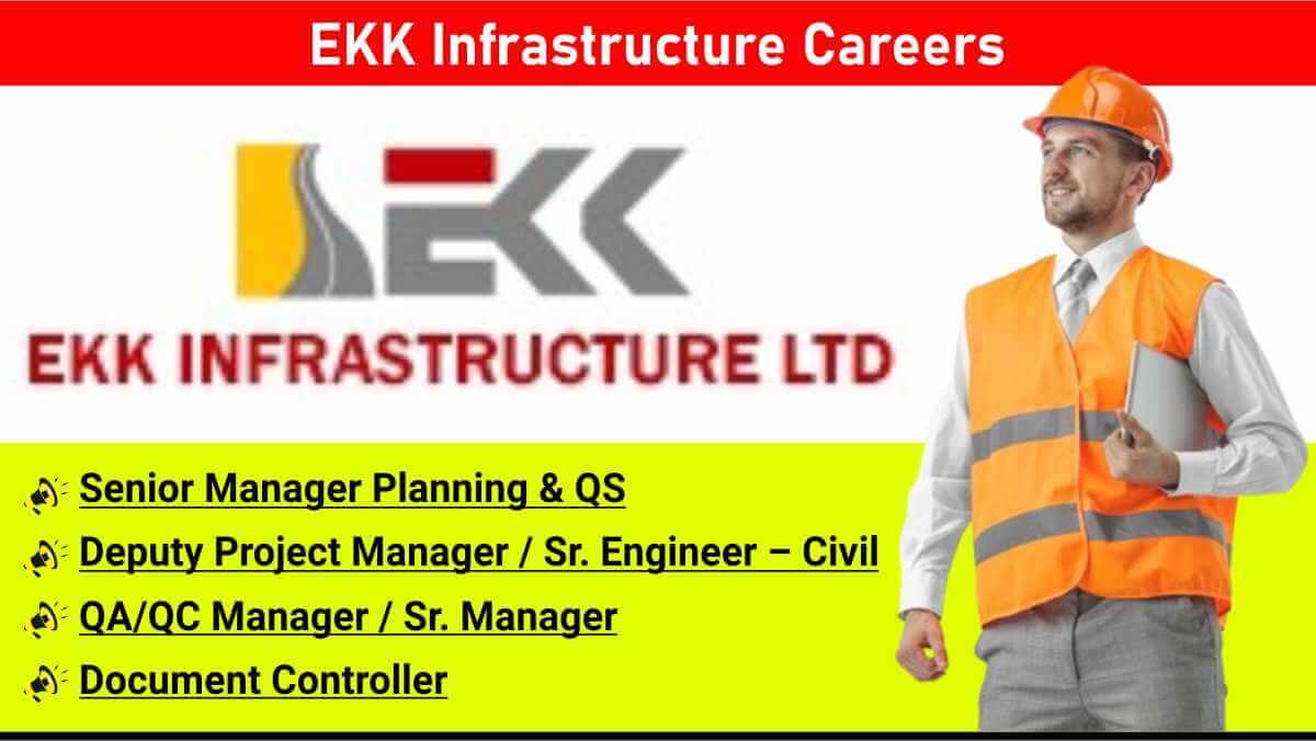 EKK Infrastructure Careers | Civil Engineering & Project Management Jobs Kerala