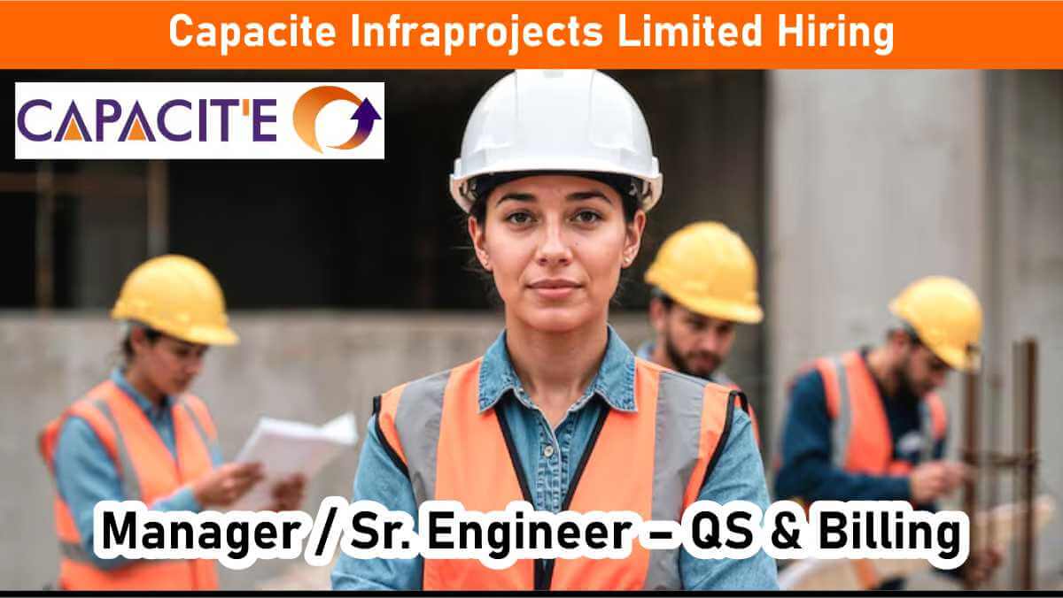 Capacite Infrastructure Jobs | Civil & Quantity Surveyor Roles