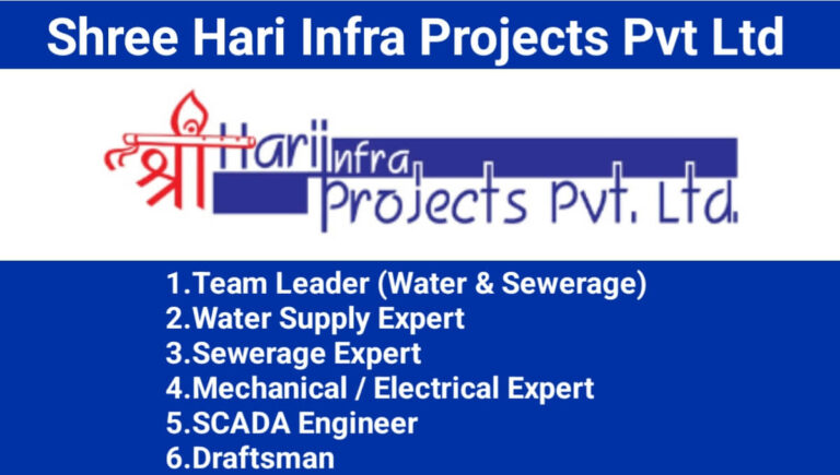 Shree Hari Infra Projects Pvt Ltd Recruitment