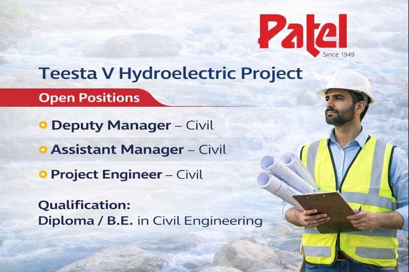 Patel Engineering Ltd Vacancy