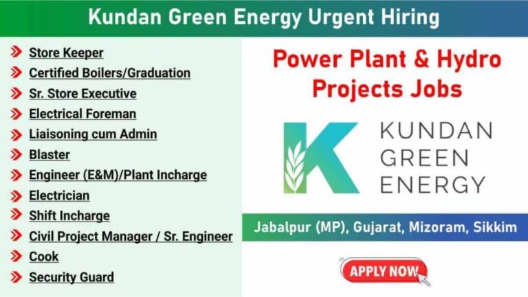 J Infratech Ltd Recruitment 2026