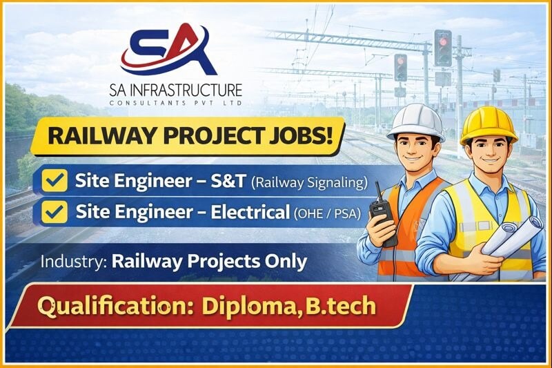 SA Infrastructure Consultants Pvt Ltd Vacancy